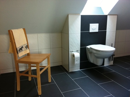 Dusche und WC